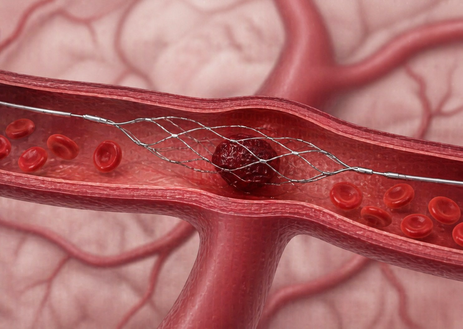 Dieser fortschrittliche Stent-Retriever soll die Behandlungsergebnisse für Patientinnen und Patienten mit akutem ischämischem Schlaganfall verbessern. 
