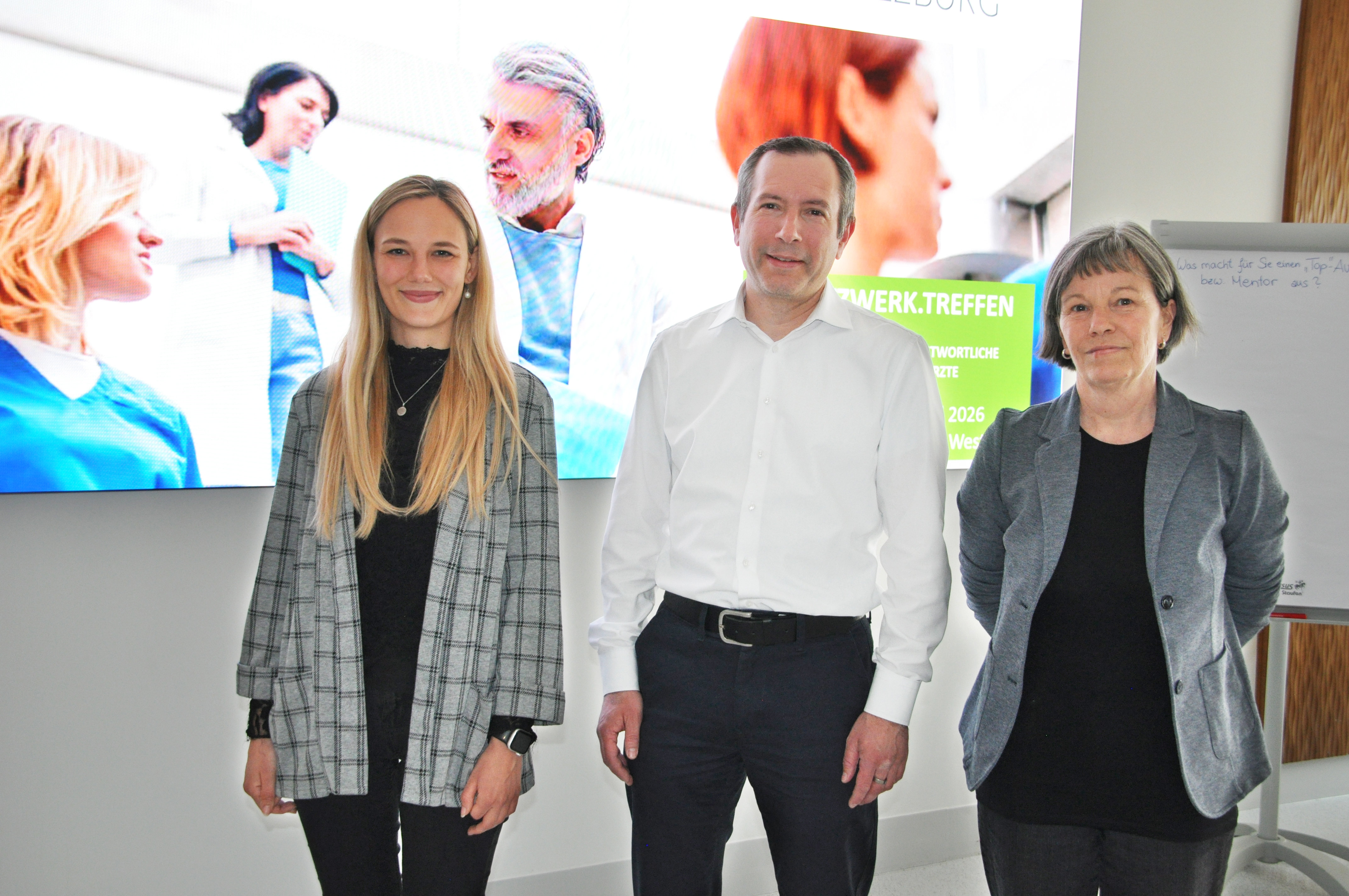 Für das Team Personalentwicklung & Ausbildung: Tina Schwaighofer, Christoph Augner und Daniela Bruncic (v.li.).