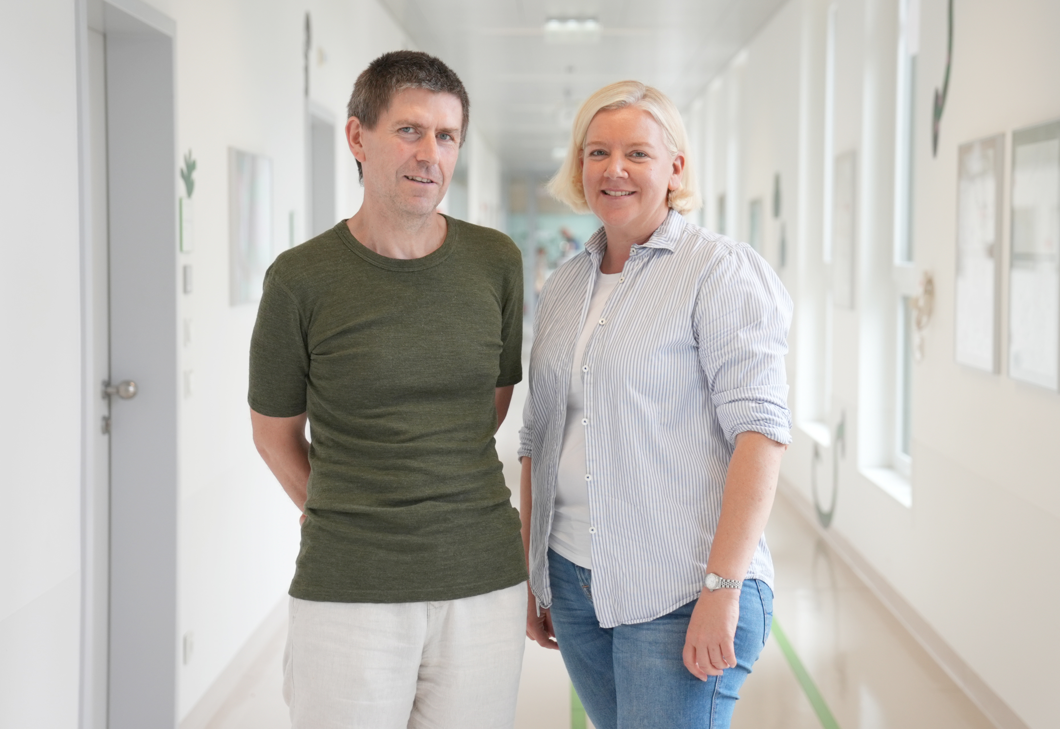 Ao.Univ.-Prof. Dr.med. Saskia Wortmann, PhD und Priv.Doz. Dipl.-Ing. Dr.techn. Johannes Mayr vom Mito-Haus des Expertisezentrums für Stottwechselerkrankungen 