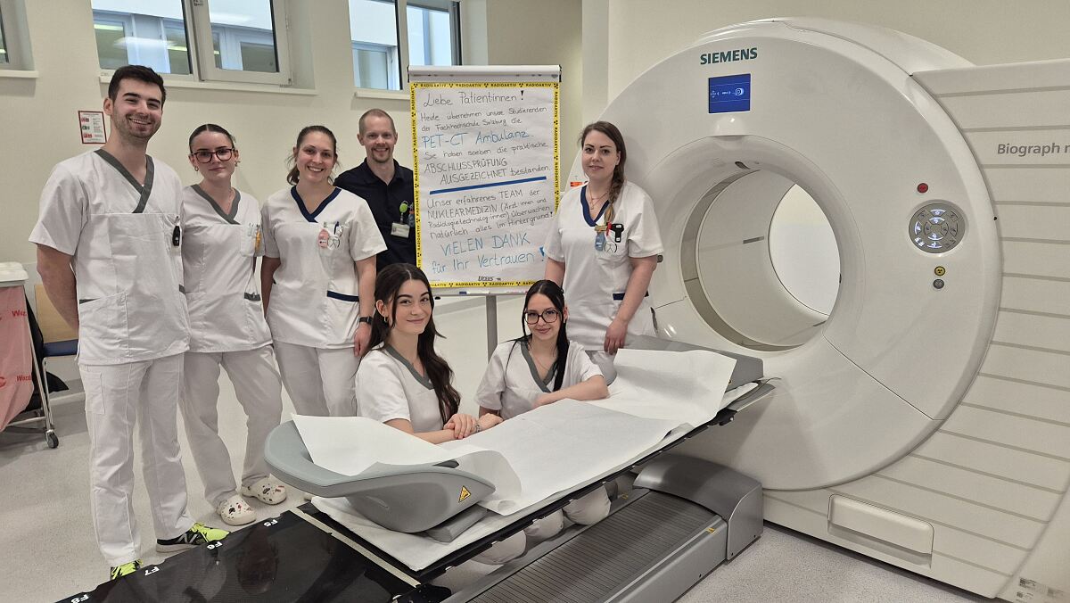 Erfolgreiches Pilotprojekt: Studierende übernahmen die PET-CT-Ambulanz