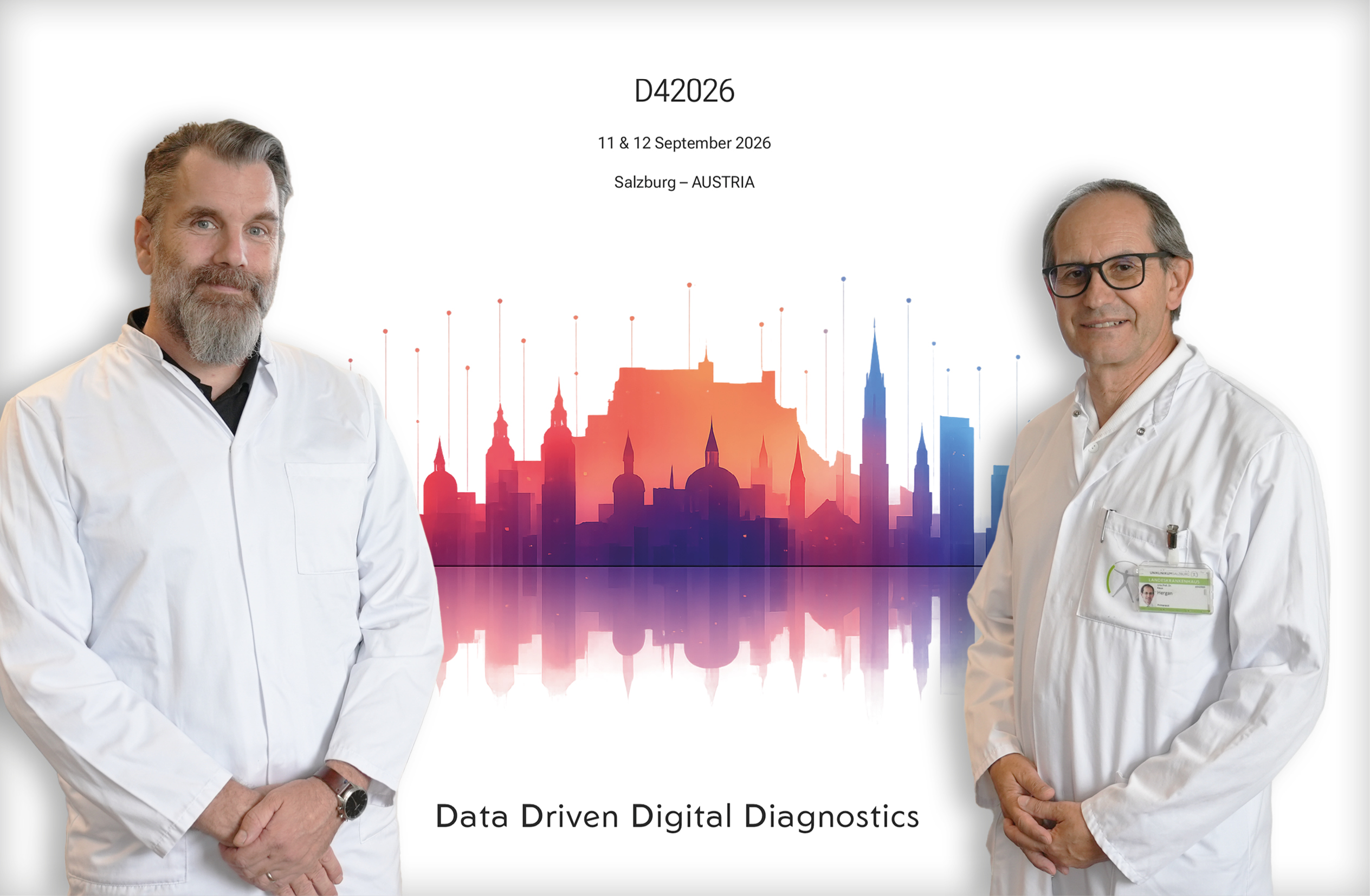 Die Organisatoren des D4-Kongresses: a. o. Univ.-Prof. Dr. Janne Cadamuro (links) und Univ.-Prof. Dr. Klaus Hergan.