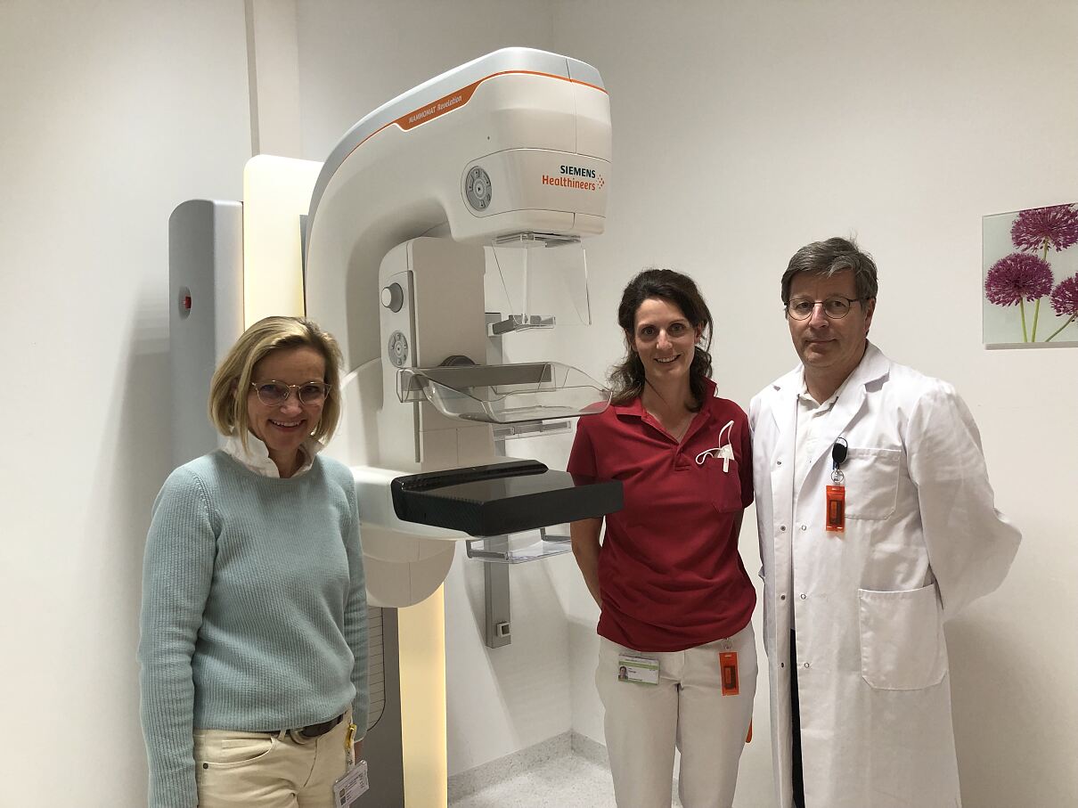 Neues hochmodernes Mammographiegerät für die Landesklinik Tamsweg.