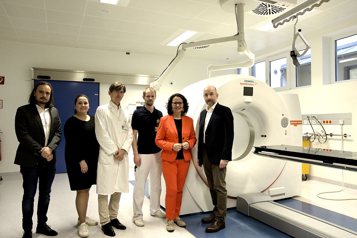 Neuer Zubau für den PET-CT